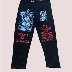 Baphomet sweatpants XXXL Size solve et coagula